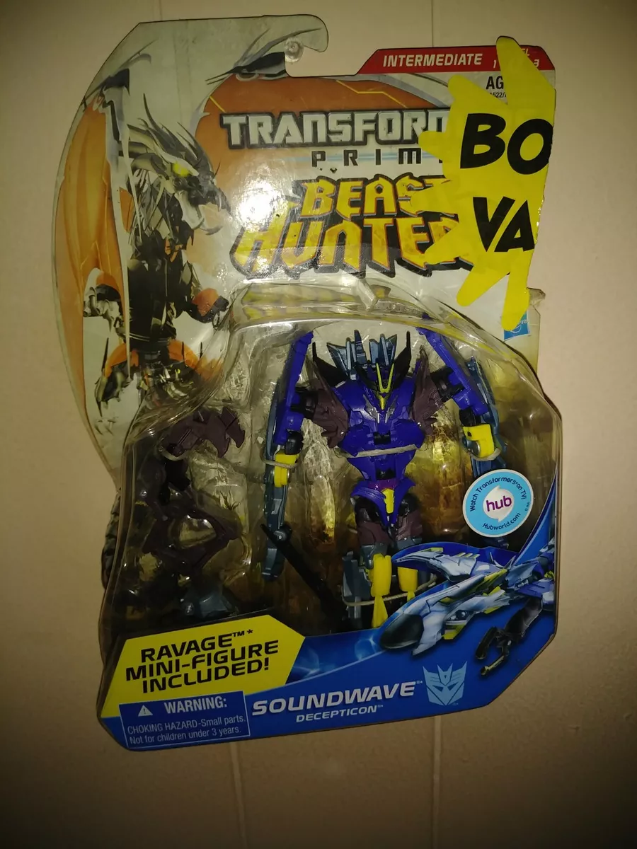 Transformers Prime Soundwave - Robots in Disguise Deluxe Figure w