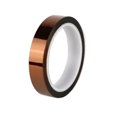 JVCC Kapton Polyimide Film Tape [1 mil] (EGPF-01): 3/4 in. x 36 yds. (Amber / Tr