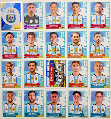 2026 Panini FIFA World Cup Argentina Stickers Pick Number ARG2