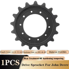 T254141 10 Bolt Holes 17 Teeth Sprocket for John Deere CT323,332,333D/E,319,329