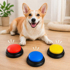 Recordable Communication Toy Voice Talking Dog Training Button for Pet Cat