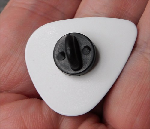Ozzy Osbourne and Randy Rhoads Guitar Pick Lapel Pin or Tie Tack - Picture 5 of 5