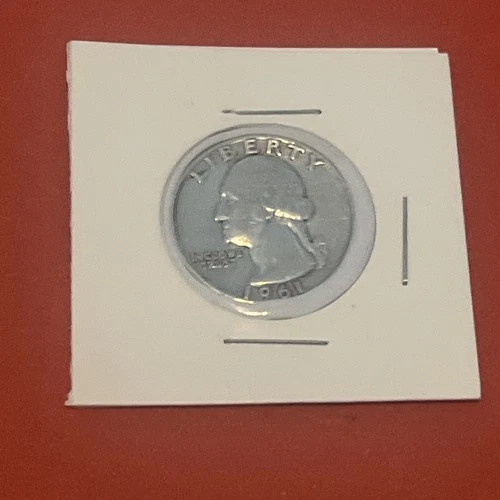 1961-P Washington Quarter - 90% Silver - Extra Fine - #0406EA