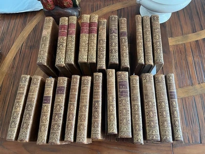 Livres anciens - les oeuvres complètes de J.J Rousseau 1780/81/82 - Photo 1/4