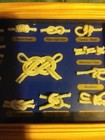 Vintage Nautical Wooden Frame Sailor Knot Display Maritime Rope Decor Wall Hang  — photo 2