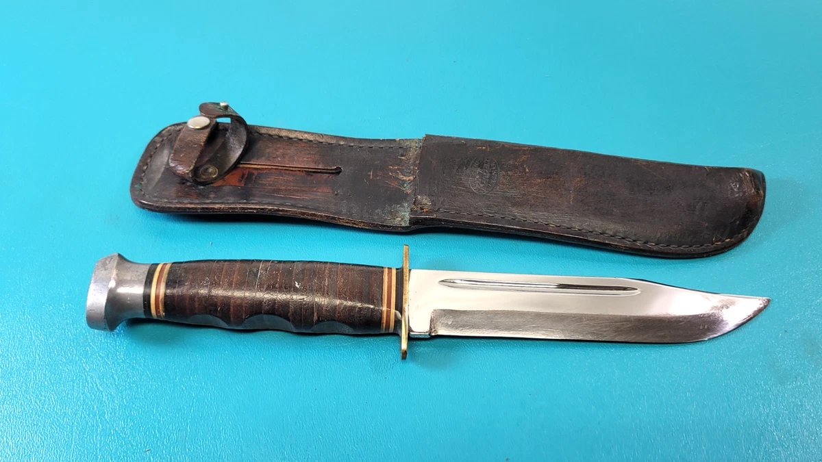 KA-BAR Plain Collectible Vintage Fixed Blade Knives for sale | eBay