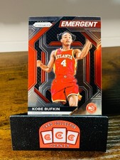 2023-24 Panini Prizm Emergent #9 Kobe Bufkin Hawks JS