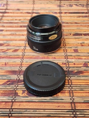 CANNON EF 50mm 1:1.8 SCRATCH FREE GLASS , NO HAZE, NO FUNGUS, FOCUS NOT WORKING