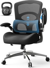 Ergonomic Office Chair - Office Desk Chair with Adjustable Lumbar Support