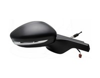 AußEnspiegel Links FÜR Citroen C3 2016-2018 Mechanisch Schwarz
