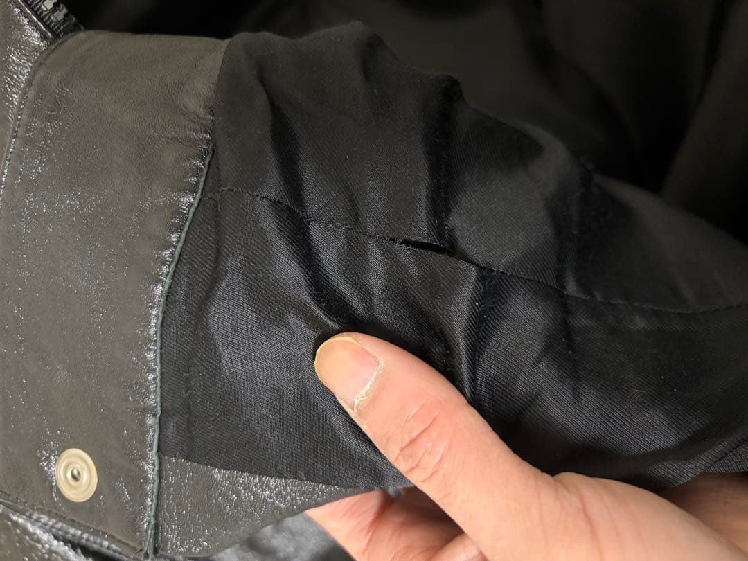 16SS Show Sample Saint Laurent Paris Leather Jacket Blouson image 8