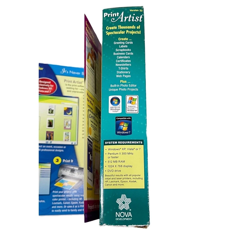 Print Artist Gold Edition versión 23 PC Nova Development Foto 3 de 4