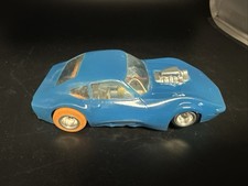 Vintage Riggen 1/32 Scale Blue Opel GT Funny Car Slot Car  Clean Chassis