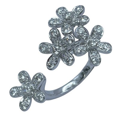 Van Cleef & Arpels Sokrates Entreredo Ring Diamant 750 US#4-3/4 P0072979