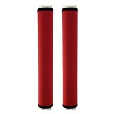 Refrigerator Door Handle Covers Kitchen Appliance Decor-2PCS Red