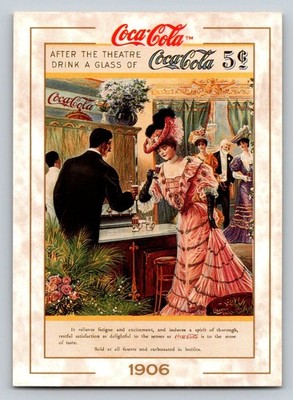 Coca-Cola After Theater Soda Fountain 1993 Collect-A-Card #11