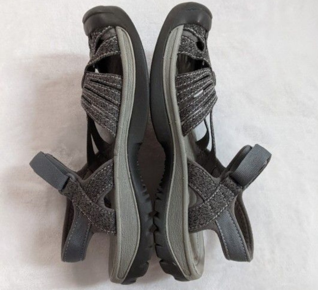 Sandali donna KEEN Rose Adventure punta chiusa grigio nuovi senza scatola misura 7 5