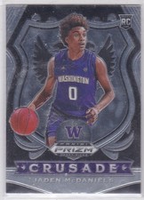 2020-21 Prizm Draft Picks Basketball Crusade Jaden McDaniels #91