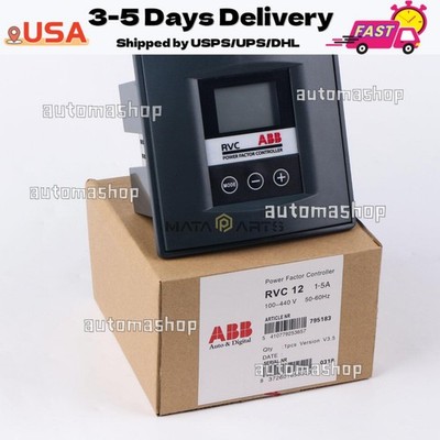 1PC ABB RVC-12 Power Factor Controller New Expeidted Shipping RVC-12/1-5A