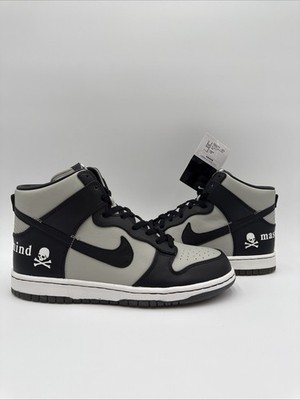 Mastermind Japan Nike Dunk High Premium Black Granite 2012 Sz 9 New 583221-001