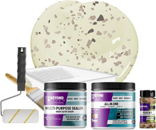 Bone Countertop Refinishing Kit for a Stunning Home Upgrade