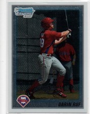 2010 Bowman Chrome Prospects #BCP122 Darin Ruf Philadelphia Phillies  28