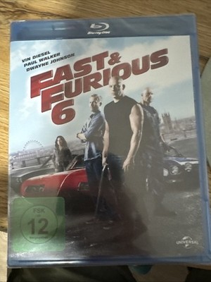 Fast & Furious 6 Blu-ray - Vin Diesel Paul Walker Dwayne Johnson NEU OVP Sealed