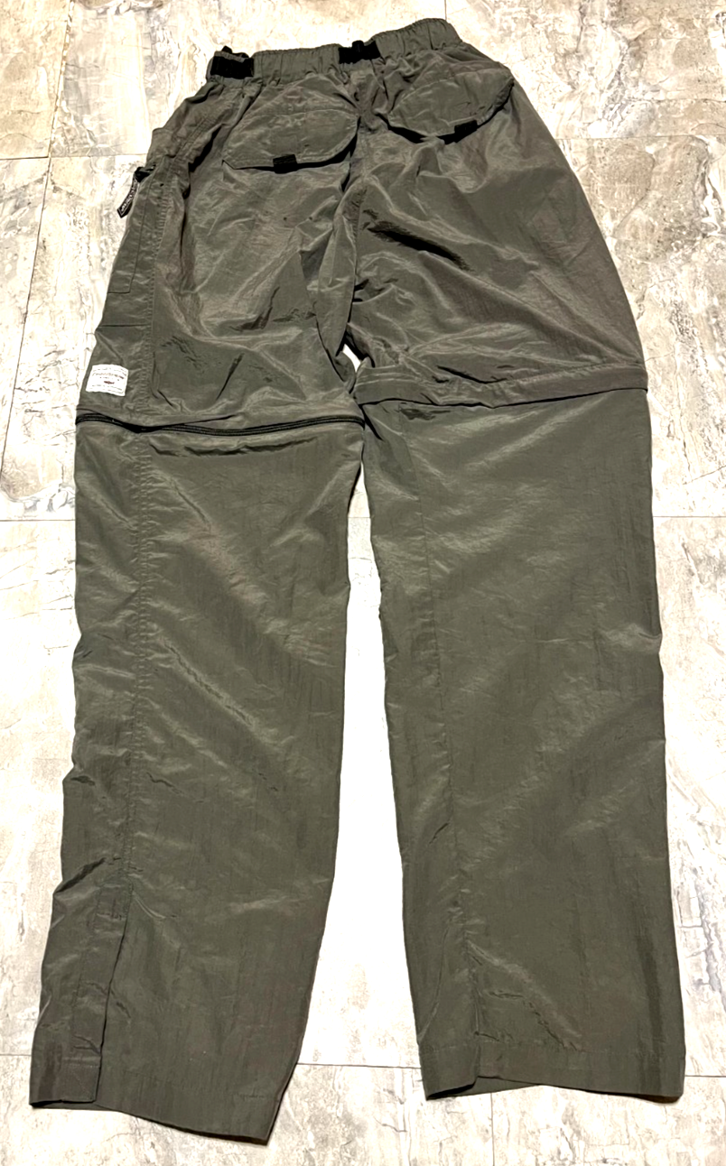 Field & Stream Size 32 Zip Off Hiking Pants/Shorts Olive Green Men’s 100% Nylon