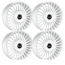 Set-4 Strada Martello 22x9 5x1155x120 15mm Gloss White Wheels Rims 22 Inch Set-4 Strada Martello 22x9 5x1155x120 15mm Gloss White Wheels Rims 22 Inch