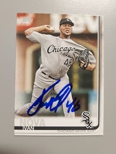 Ivan Nova Signed 2019 Topps Mini -  #403