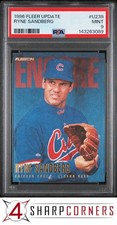 1996 FLEER UPDATE #U239 RYNE SANDBERG CUBS HOF PSA 9