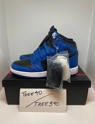 Nike Air Jordan 1 Retro High OG Marina Blue  575441-404  Size 4Y Sneakers
