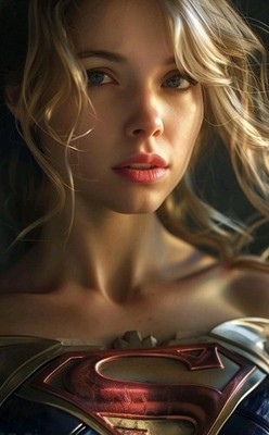 4x6  Color Photo Print Women Famous Fan Art ai Fantasy superhero cosplay Jd 28
