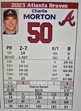 Statis Pro Baseball custom team 2023 Atlanta Braves PDF FILE ONLY