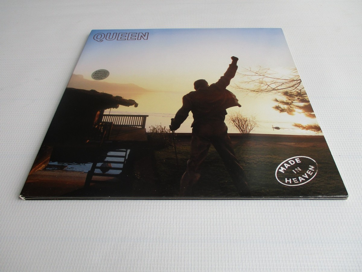 Queen 'Made In Heaven' 1995 UK Cream Coloured Vinyl LP Album