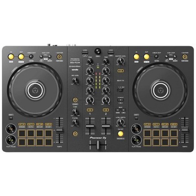 未使用！Pioneer ddj flx4 Pioneer DDJ-FLX4 2-Channel Serato Lite Rekordbox DJ Controller w