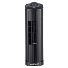 Brentwood® 14-In. 3-Speed Portable Oscillating Tower Fan, Black, F-14TBK