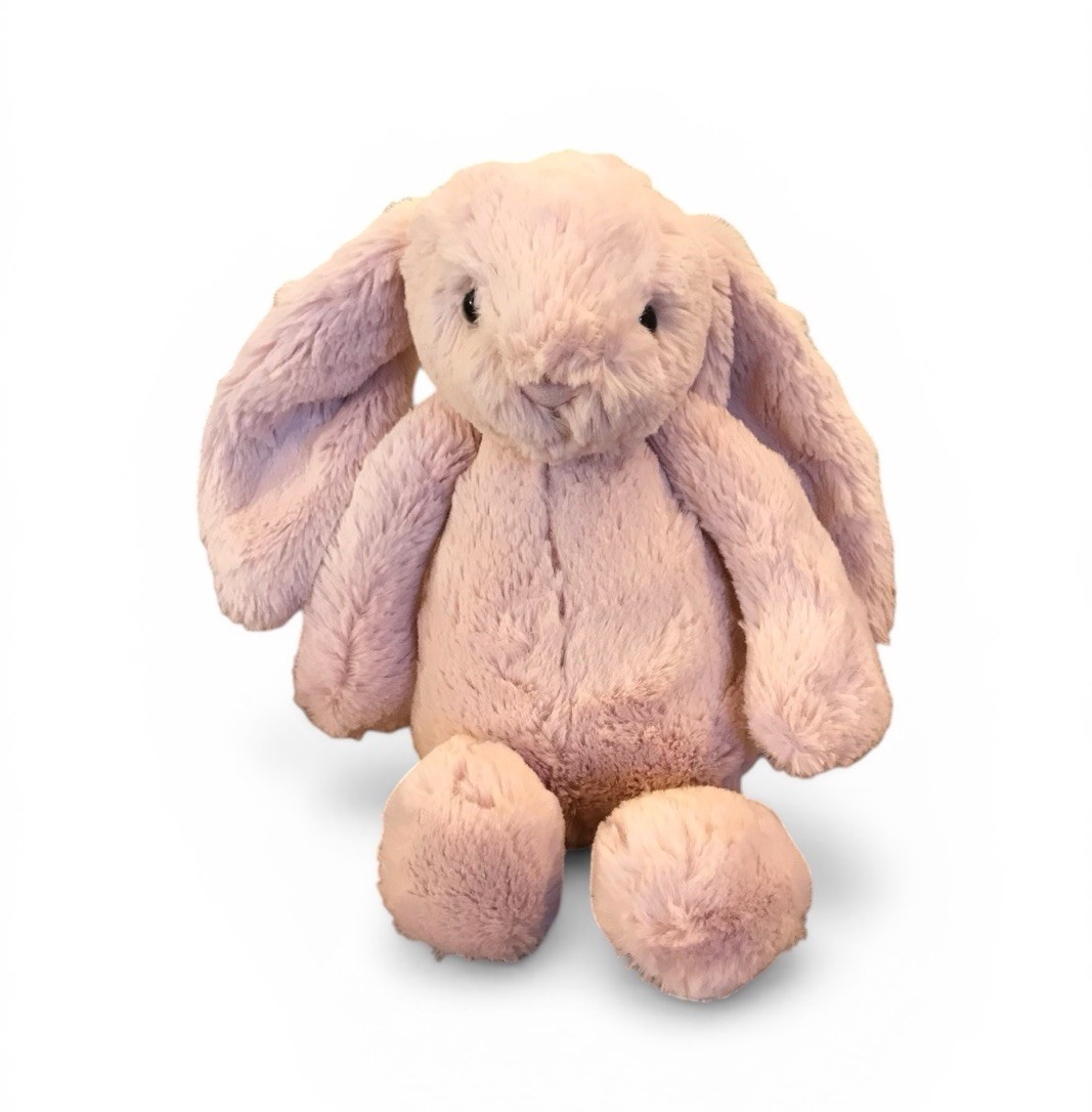 JELLYCAT Original Pink Bashful Bunny Medium Pink Tail 12” | eBay