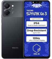 New Tecno Spark GO 3 Factory unlocked 64GB 6....
