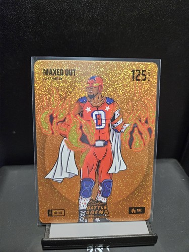 2026 Bo Jackson Battle Arena Griffey MAXED OUT Tyrese Maxey Fire Icon Battlefoi