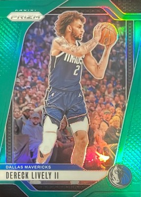 2024 Panini Prizm #214 Dereck Lively II Jade Dragon Scale Prizms