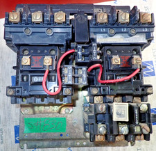 Allen Bradley 505-AOD Size 0 18 Amp 600VAC 3 Phase Reversing Starter TESTED S830