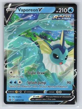 Vaporeon V Holo SWSH150 Promo Sword & Shield Promo Pokemon NEAR MINT on eBay