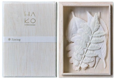 Kunzado Leaf Incense Set 5 Scents Japanese Paper Fragrance Box New