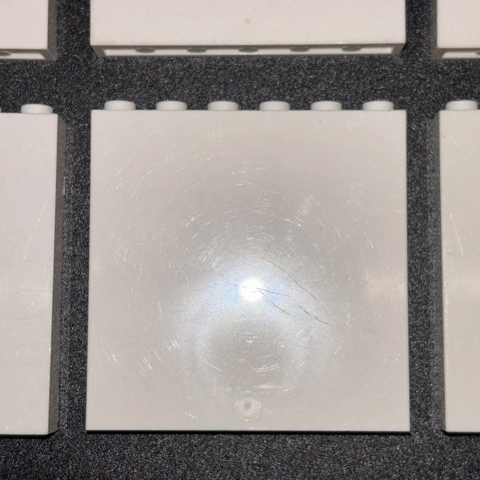 LEGO BULK LOT OF 42 WHITE WALL PANELS 1X6X5 59349 Snow Wall Christmas Wonderland - Image 2 of 4