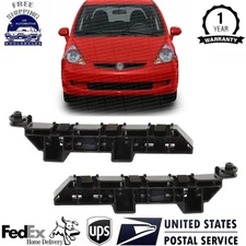 Front Bumper Bracket Set of 2 Driver and Passenger Side For 2007-2008 Honda Fit