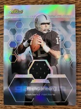 2003 Topps Finest Refractor #112 Gannon (026/199) (Jersey) Oakland Raiders 