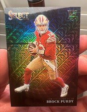 2022 Panini Select Football Brock Purdy Gold Color Wheel RC 7/10 #CW-6 PSA 10