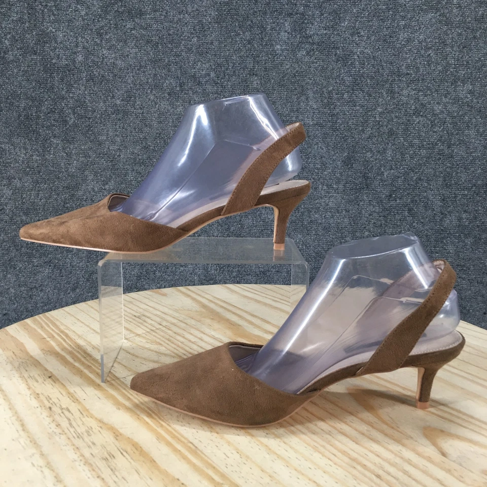 Zapatos French Connection para mujer 8,5 con cordones negros punta tacón de aguja NUEVO Foto 2 de 4