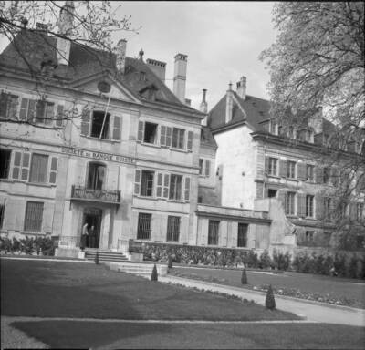 Neuchatel Societe de Banque Suisse 1948 Switzerland Germany Old Photo